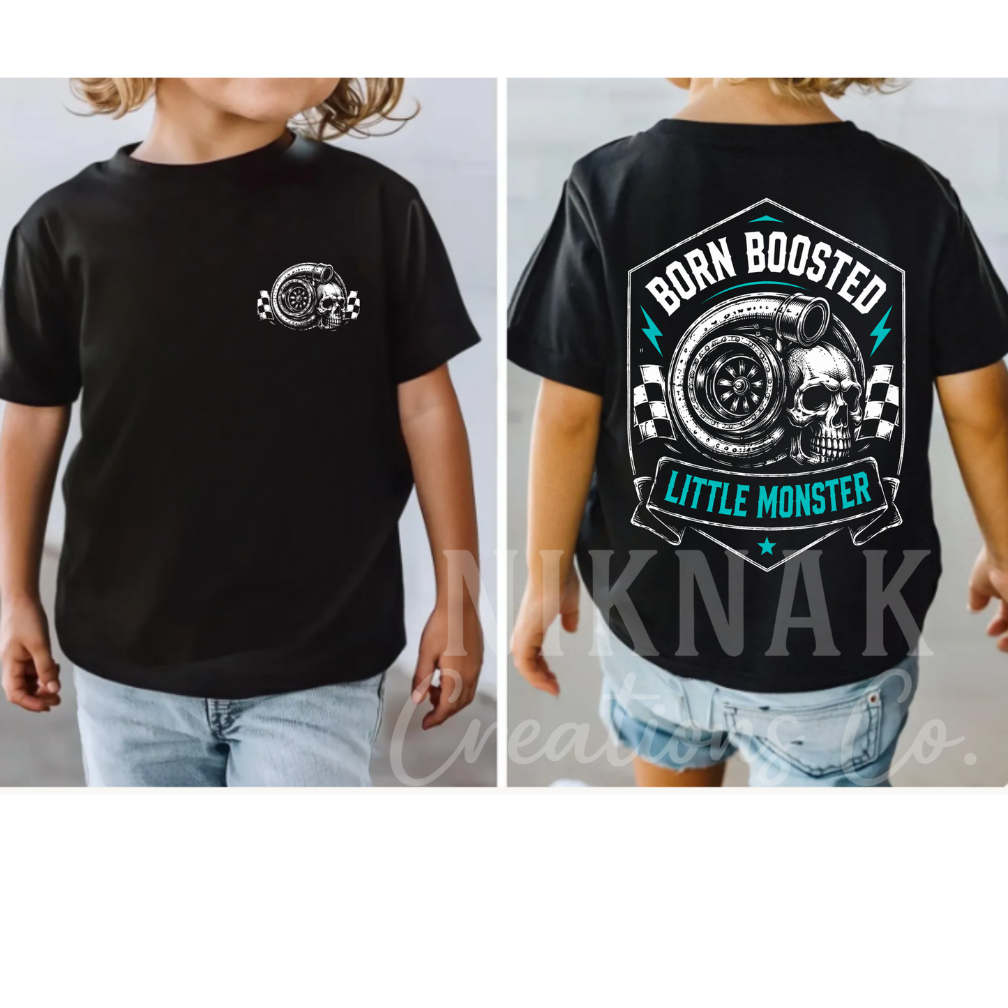 BORN BOOSTED - LITTLE MONSTER